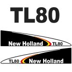 Stickerset New Holland TL 80 black