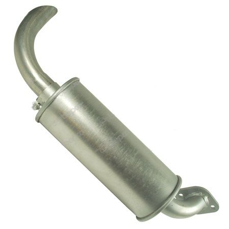 Exhaust muffler Inlet Ø 43 - L 707 mm