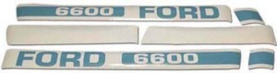 Kit autocollants latéraux Ford 6600