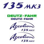 Stickerset Deutz-Fahr Agrotron 135 MK3