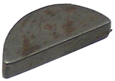 Half-moon key