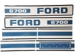 8420 Stickerset - Ford - New Holland 6700