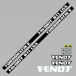art.nr:F611LSTE Stickerset Fendt Favorit 611 LS Turbomatik E