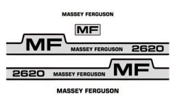 Stickerset Massey Ferguson 2620