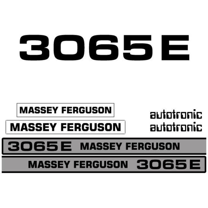 Stickerset Massey Ferguson 3065 E