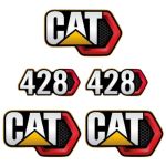 Stickerset Caterpillar CAT 428