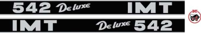 Stickerset IMT 542 De Luxe