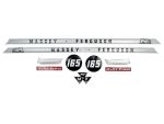 41181 Stickerset Massey Ferguson 165
