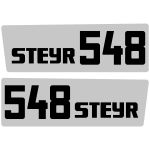 Sticker Steyr 548