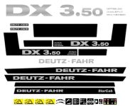 Stickerset Deutz-Fahr DX 3.50 ODM