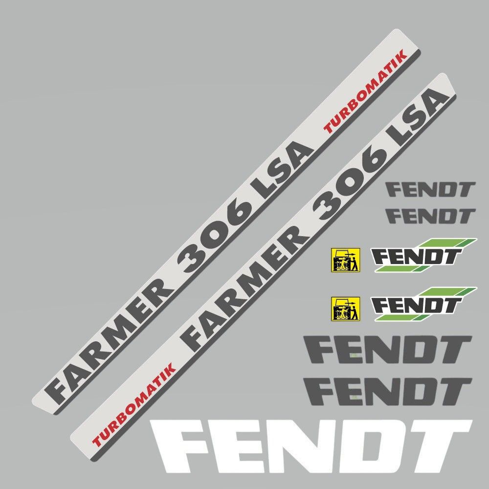 Decal Kit Fendt Farmer 306 LSA