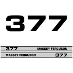 Stickerset Massey Ferguson 377
