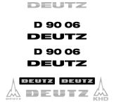 Stickerset Deutz D90-06