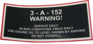 Decal- Service Daily