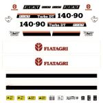 Stickerset Fiat 140-90 DT Turbo