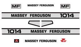 Stickerset Massey Ferguson 1014