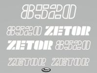 Stickerset Zetor 8520 (1991)