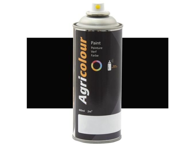 Peinture résistant à la chaleur Noir 400ml spuitbus