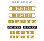 Stickerset Deutz D25-06