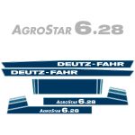 Stickerset Deutz AgroStar 6.28