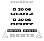 Stickerset Deutz D 30-06