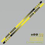 Stickerset John Deere 4850