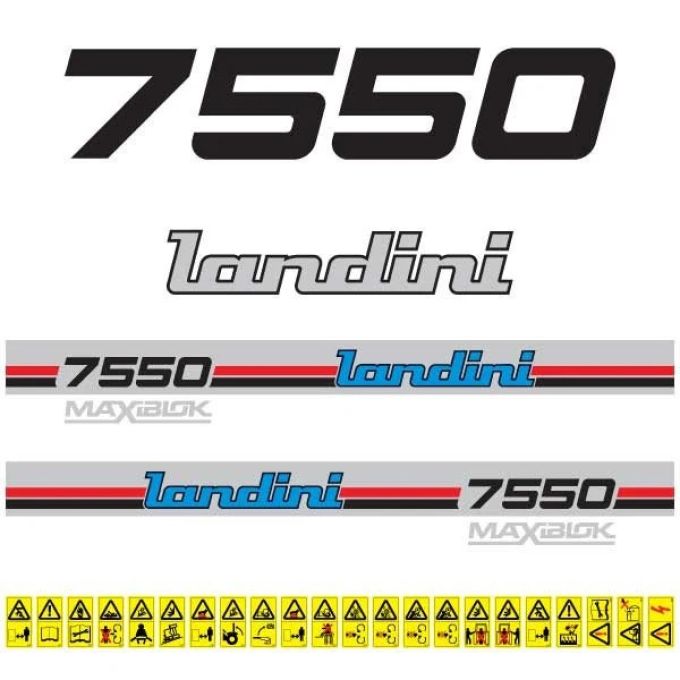 Stickerset Landini 7550