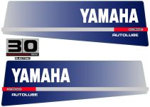 Stickerset Yamaha 30 Autolube O.R.LOTH Autolube 1991