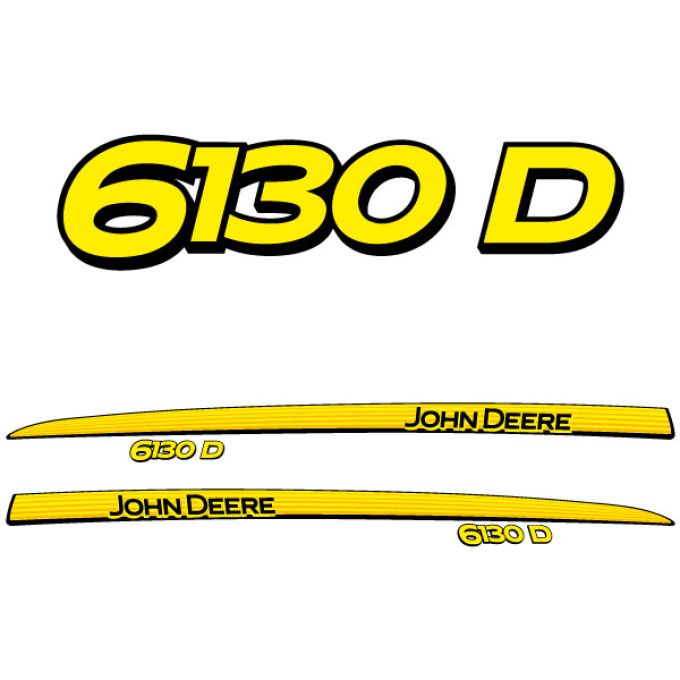 Stickerset John Deere 6130 D