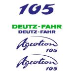 Stickerset Deutz-Fahr Agrotron 105