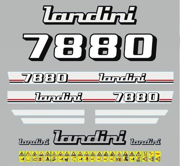 Stickerset Landini 7880