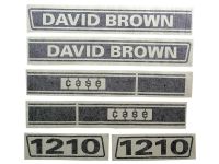 Typenschild David Brown 1210