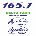 Stickerset Deutz-Fahr Agrotron 165.7