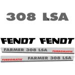 Kit autocollants latéraux Fendt Farmer 308 LSA