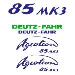 Stickerset Deutz-Fahr Agrotron 85 MK3