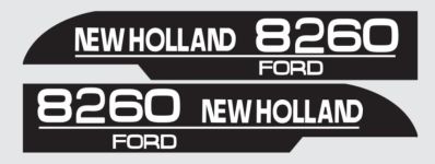 Stickerset New Holland 8260