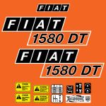 Stickerset Fiat 1580 DT