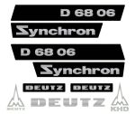 Stickerset Deutz D68-06S