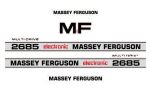 Stickerset Massey Ferguson 2685
