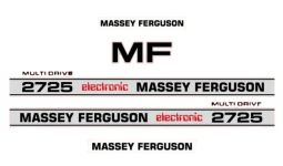 Stickerset Massey Ferguson 2725