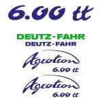 Stickerset Deutz-Fahr Agrotron 6.00 TT