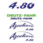 Stickerset Deutz-Fahr Agrotron 4.80