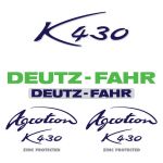 Stickerset Deutz-Fahr Agrotron K430