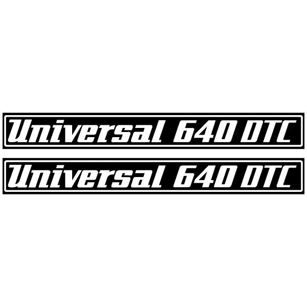 Stickerset Universal 640 DTC