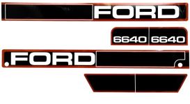Aufklebersatz Ford 6640
