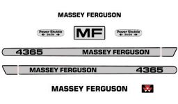 Stickerset Massey Ferguson 4365