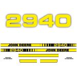 Stickerset John Deere 2940