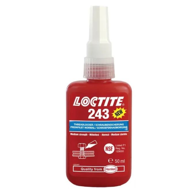 Loctite 243 Schroefdraadborgmiddel middelsterk 50 ml