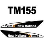 Stickerset New Holland TM155 black