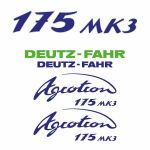 Stickerset Deutz-Fahr Agrotron 175 MK3